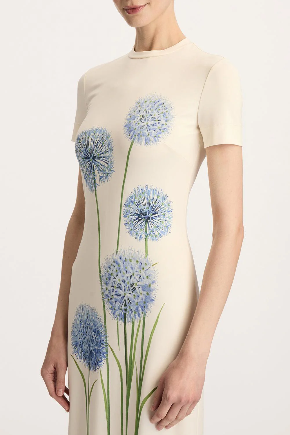 Short Sleeve Alliums Dress - Image 4