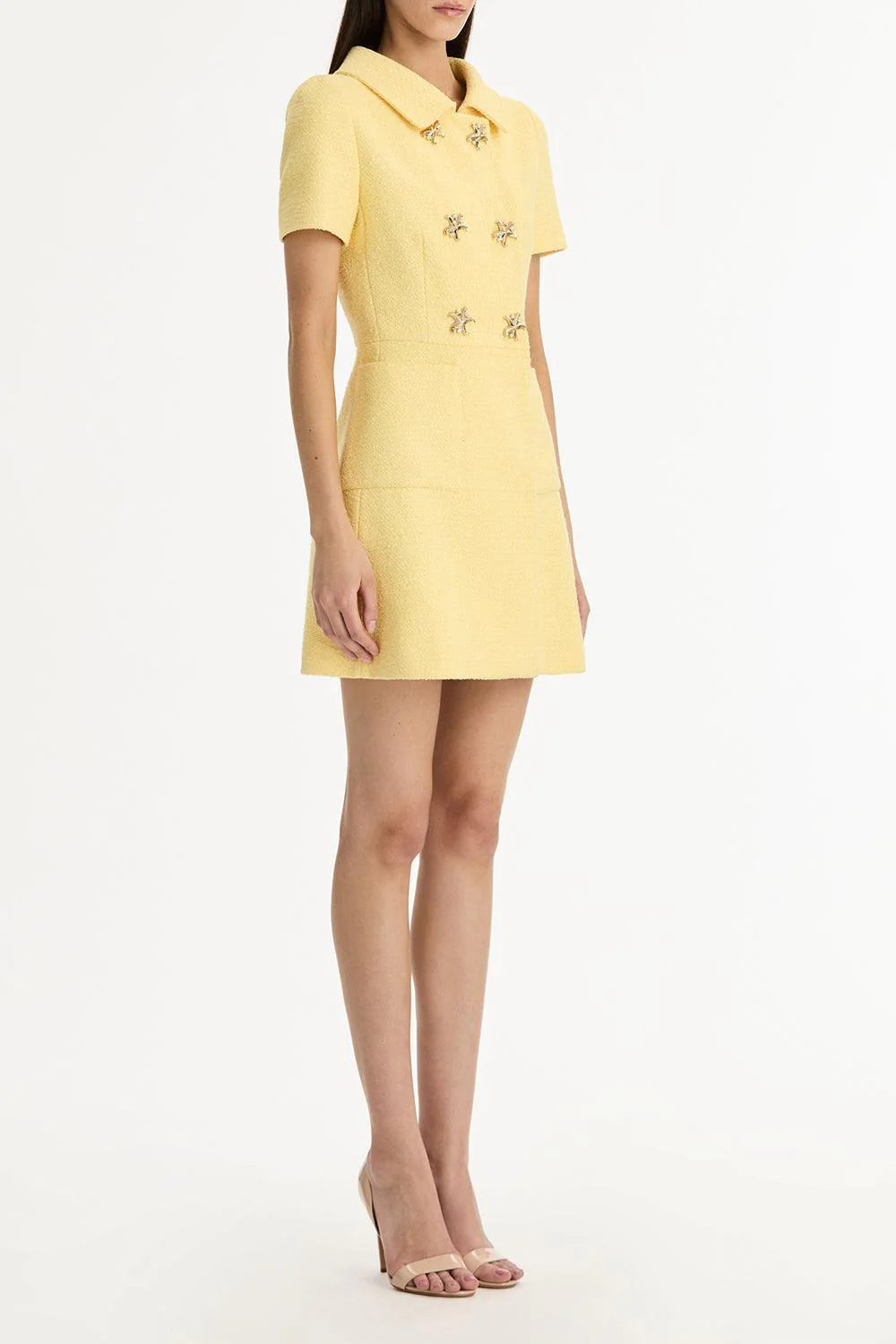 Short Sleeve Collared Dress - Image 5