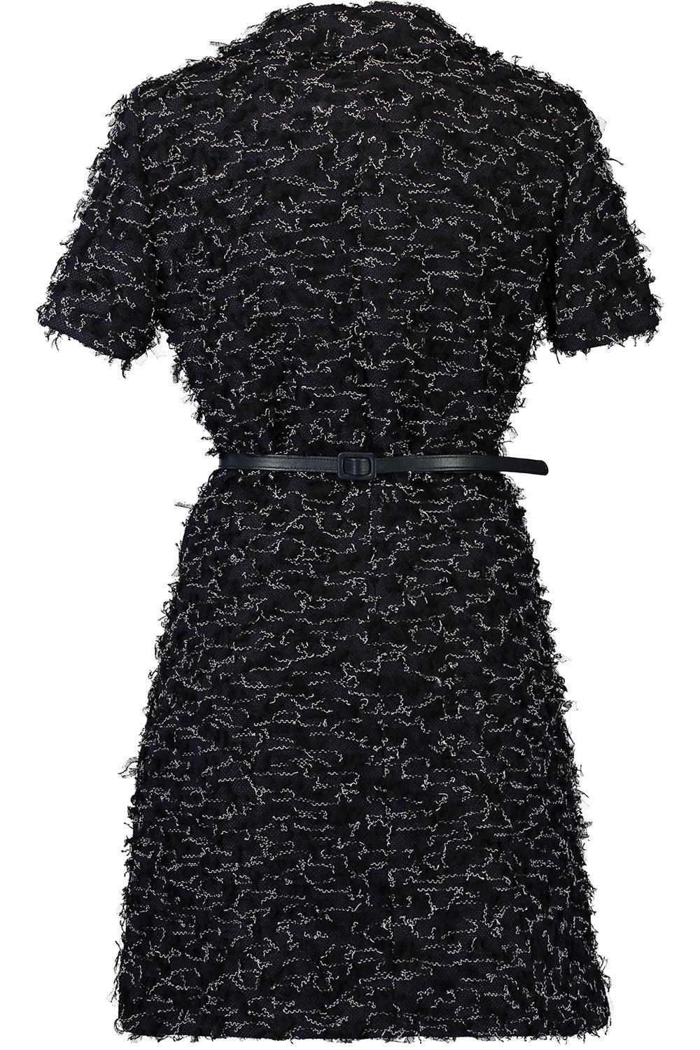 Short Sleeve Belt Dress - Image 6