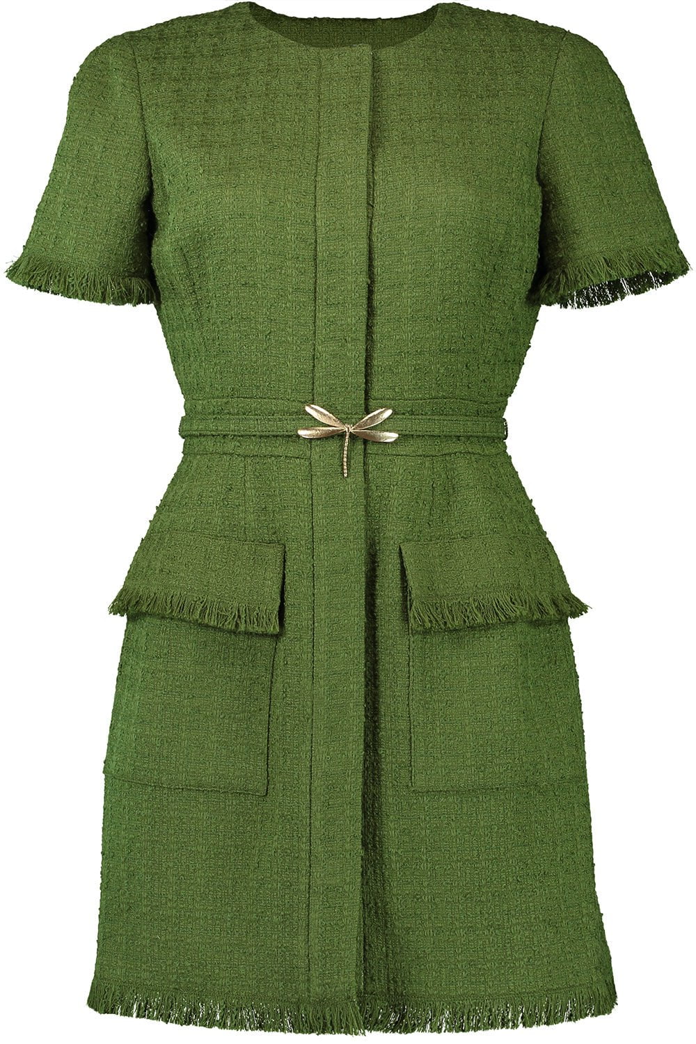 Short Sleeve Pocket Dress