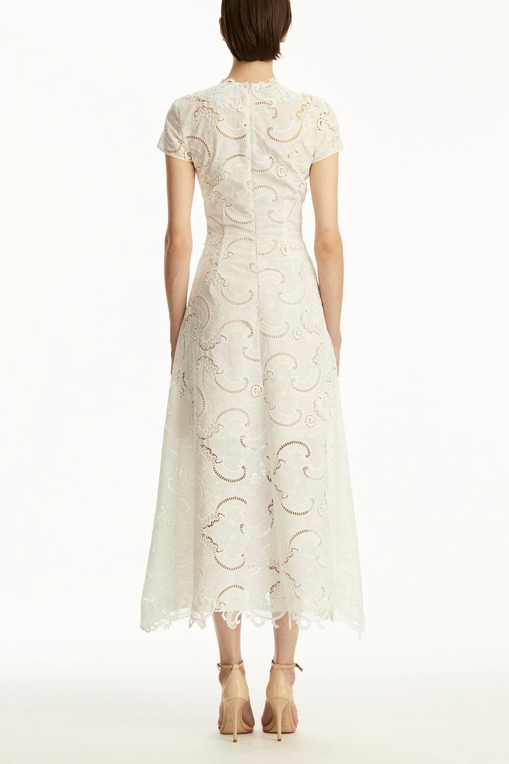 Short Sleeve Scroll Dress - Image 2