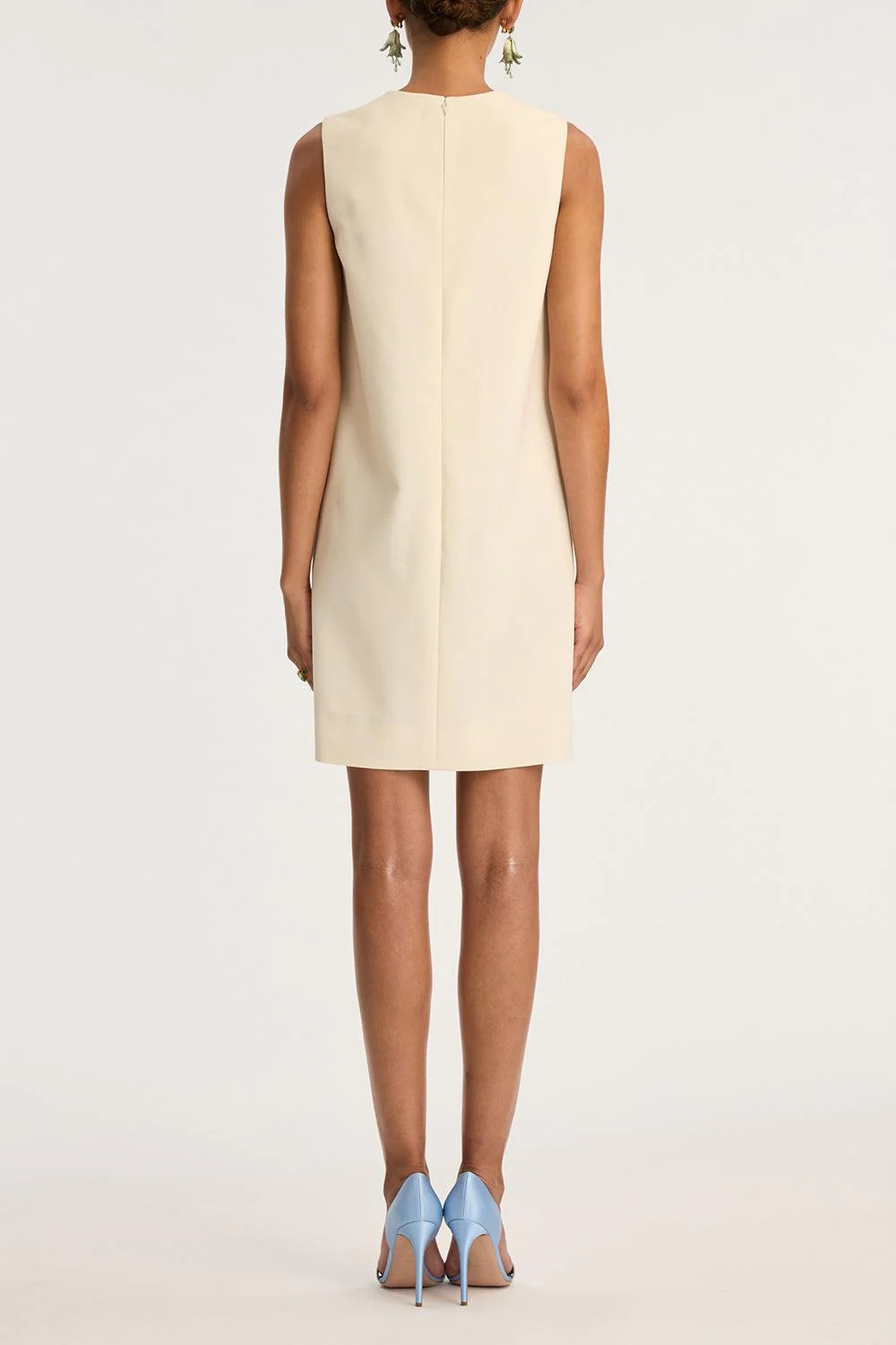 Sleeveless Alliums Print Dress - Image 5