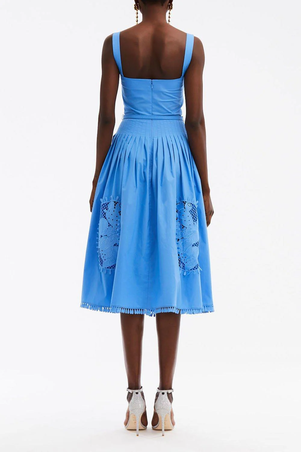 Sleeveless Applique Dress - Image 4