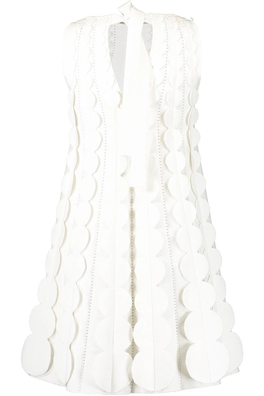 Sleeveless Circle Trapeze Dress - Image 6