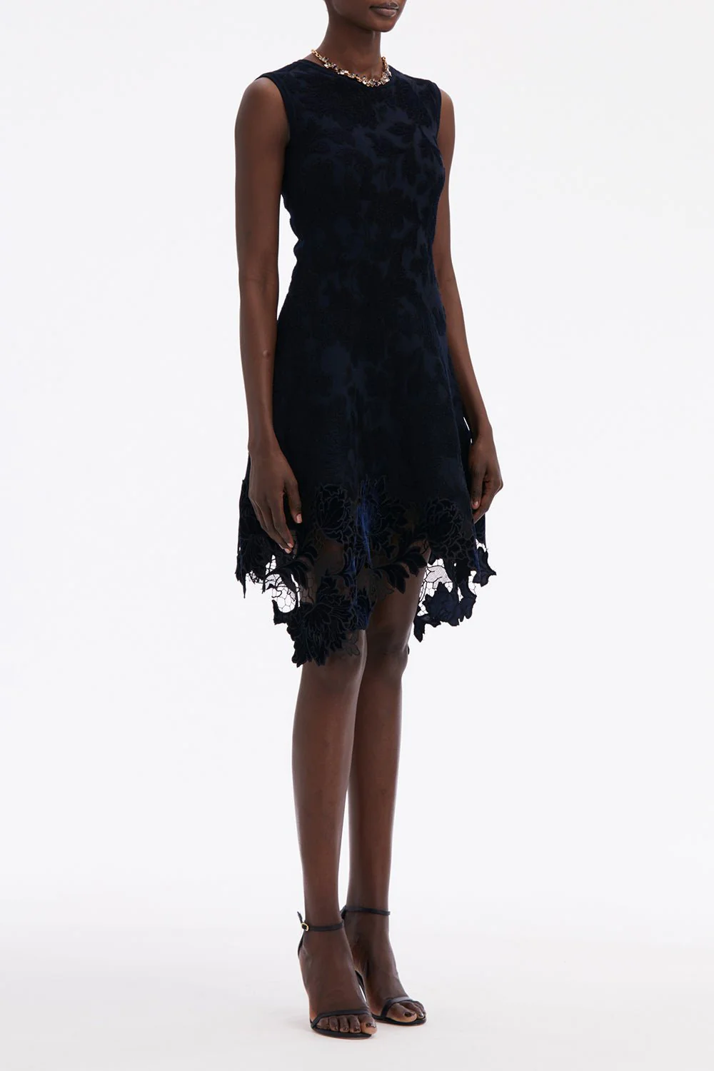 Sleeveless Fit And Flare Dress - Image 2