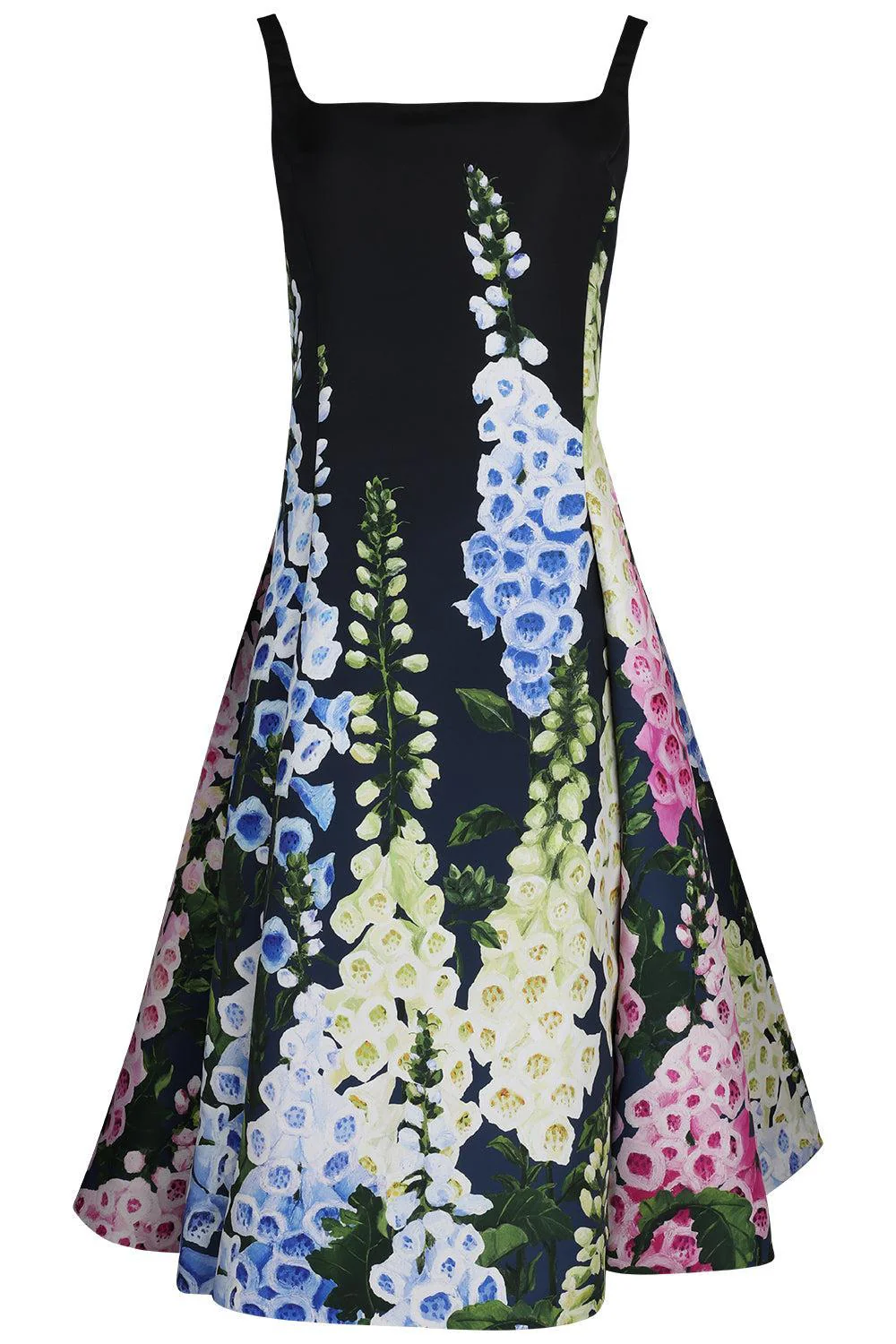 Sleeveless Foxglove Cocktail Dress