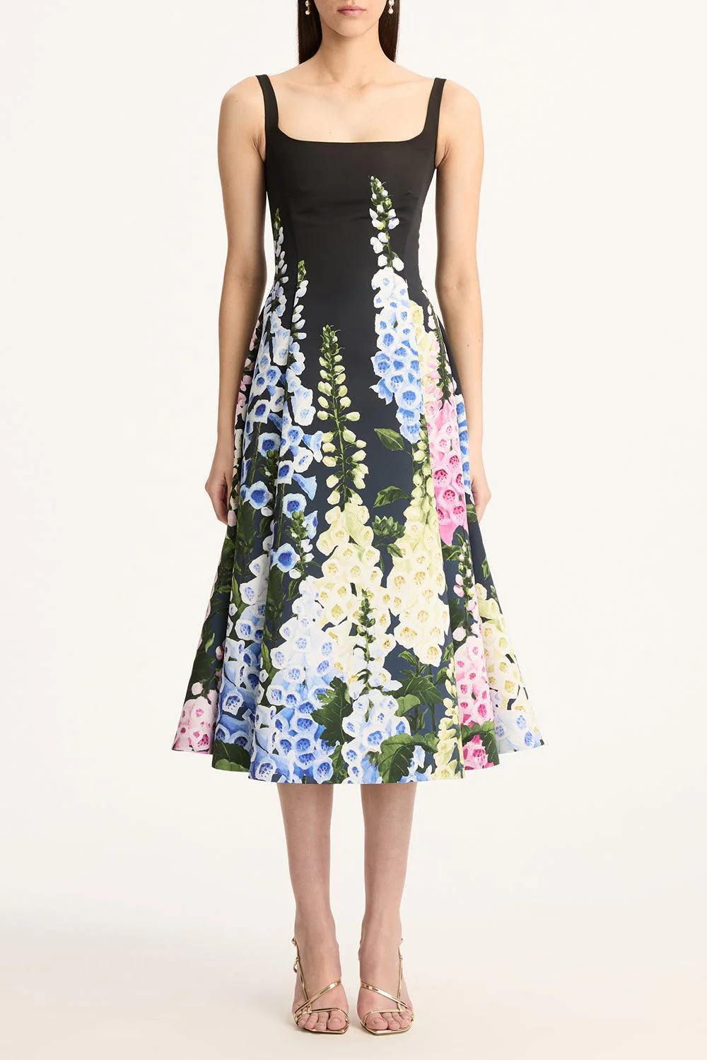 Sleeveless Foxglove Cocktail Dress - Image 2