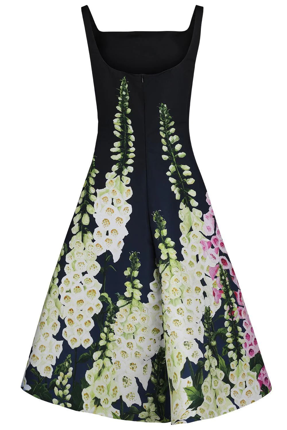Sleeveless Foxglove Cocktail Dress - Image 6