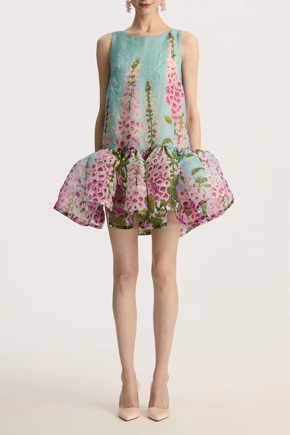 Sleeveless Foxgloves Ombre Dress - Image 2