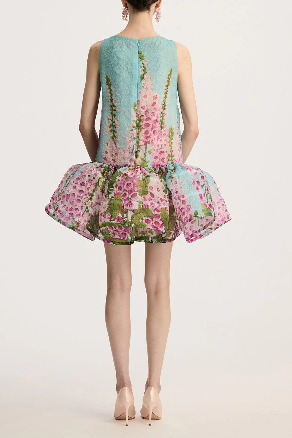 Sleeveless Foxgloves Ombre Dress - Image 5