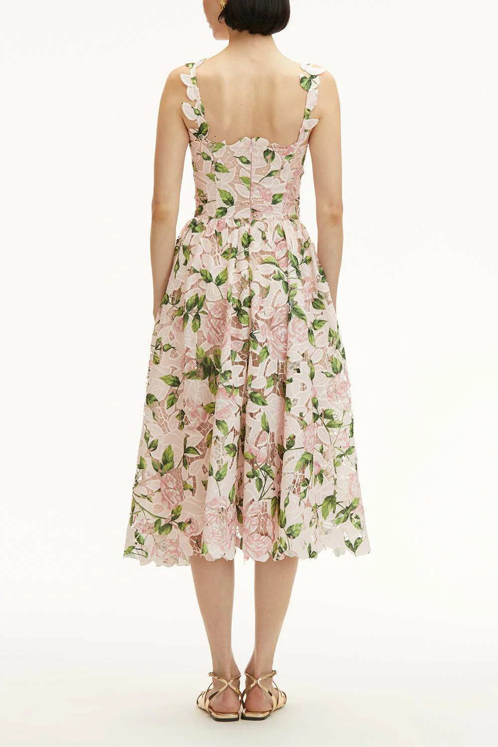 Sleeveless Garden Rose Dress - Image 5