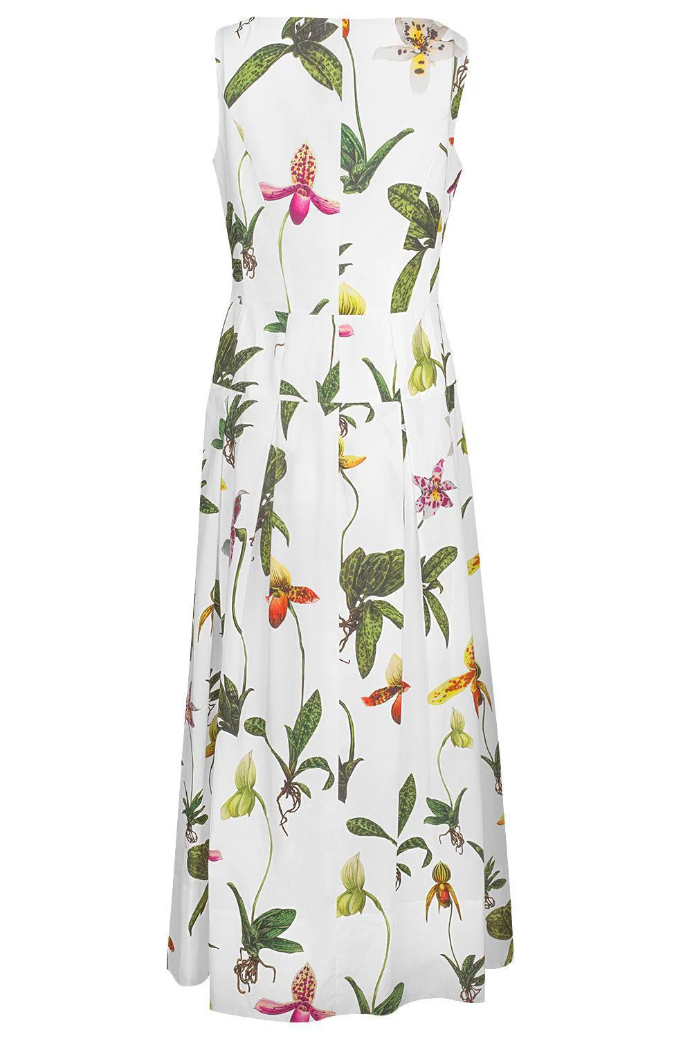 Sleeveless Orchid Zip Front Dress - Image 5