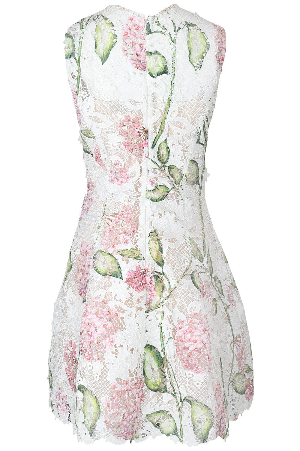 Sleeveless Porcelain Flowers Day Dress - Image 5