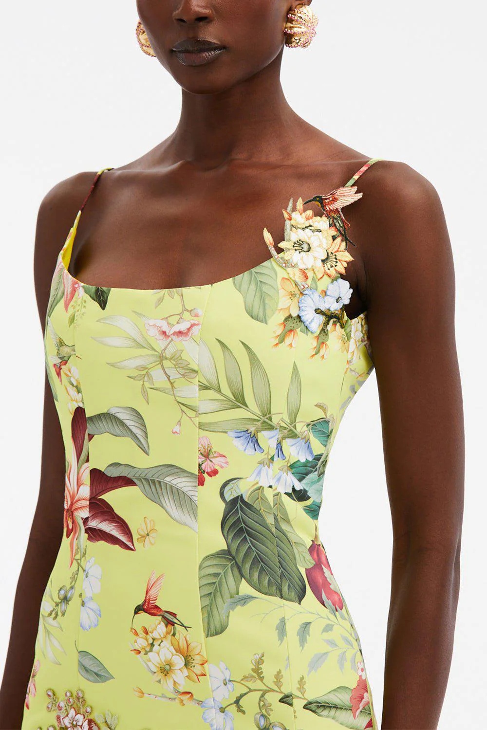 Sleeveless Scoop Neck Dress - Image 3