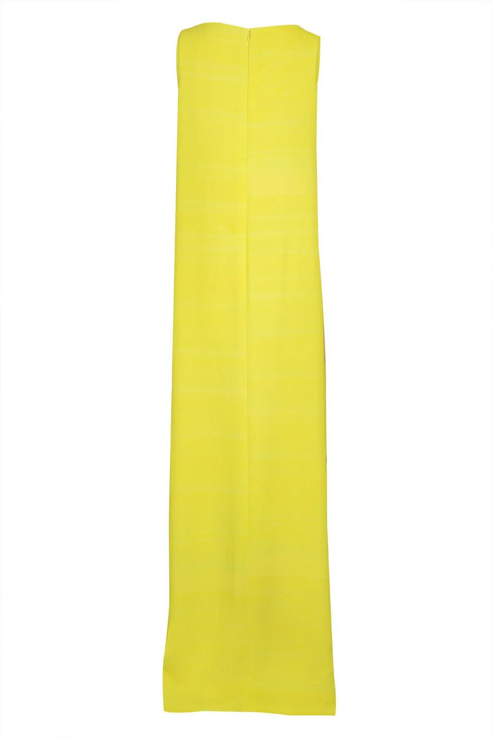 Sleeveless Scoop Neck Painted Roses Dress - Image 6