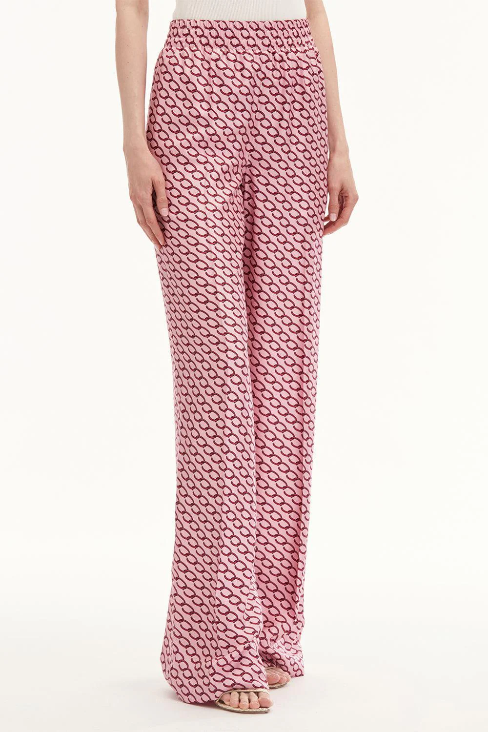 Wide Leg Oscar Chain-Link Pant - Image 3