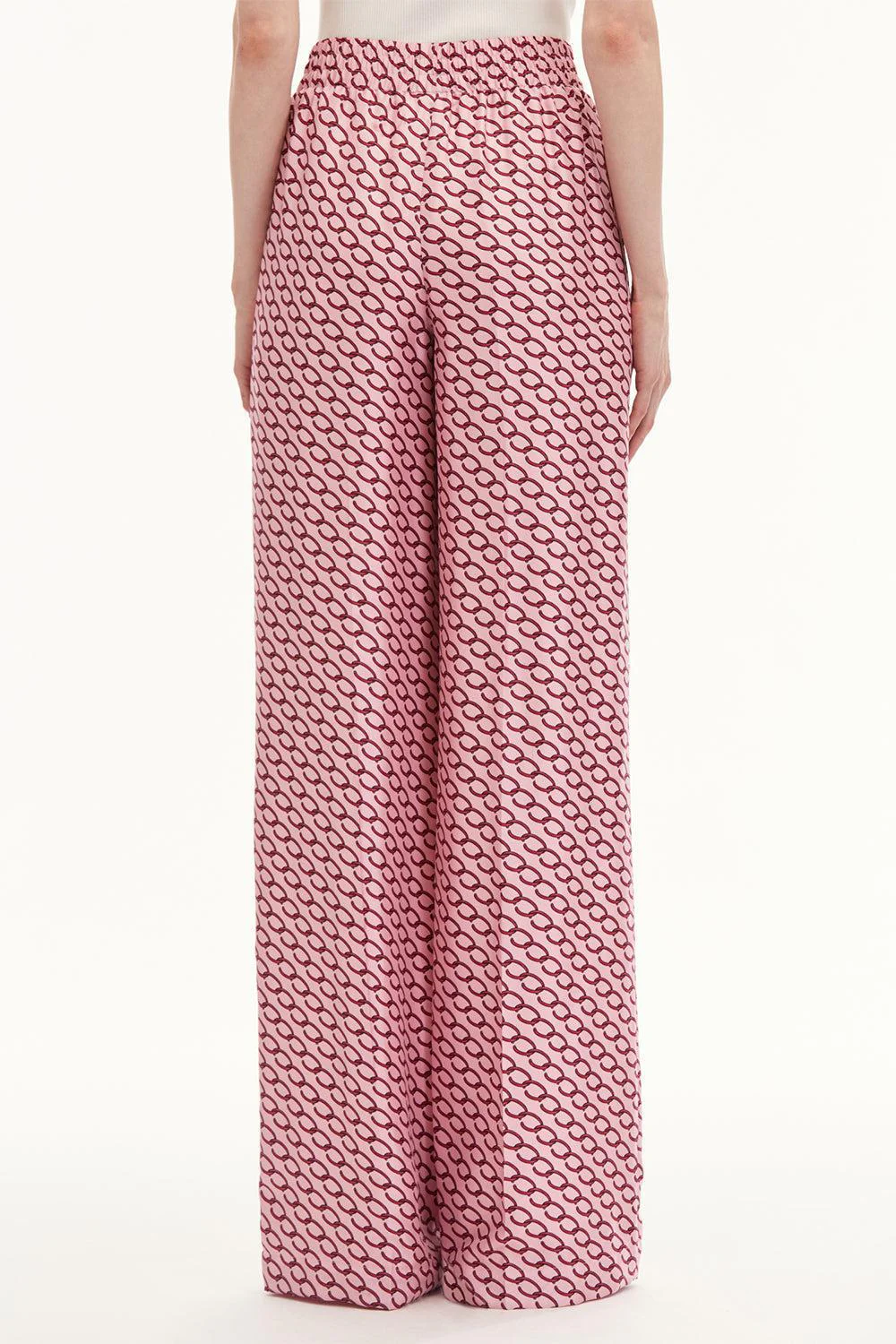 Wide Leg Oscar Chain-Link Pant - Image 5