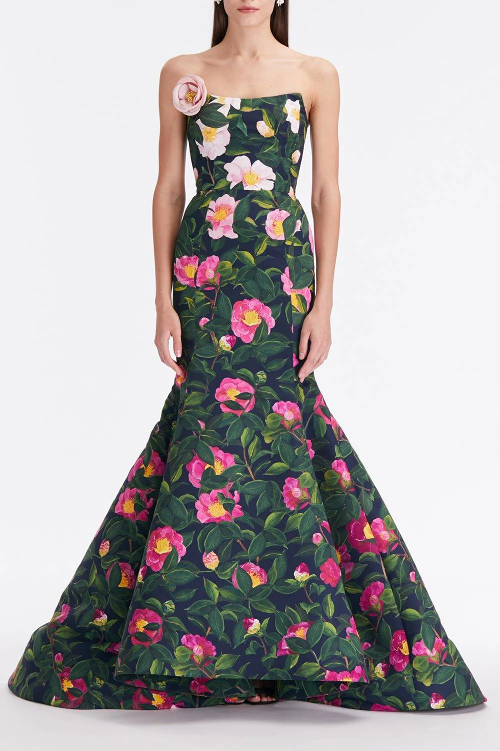 Strapless Camellia Mermaid Gown - Image 2