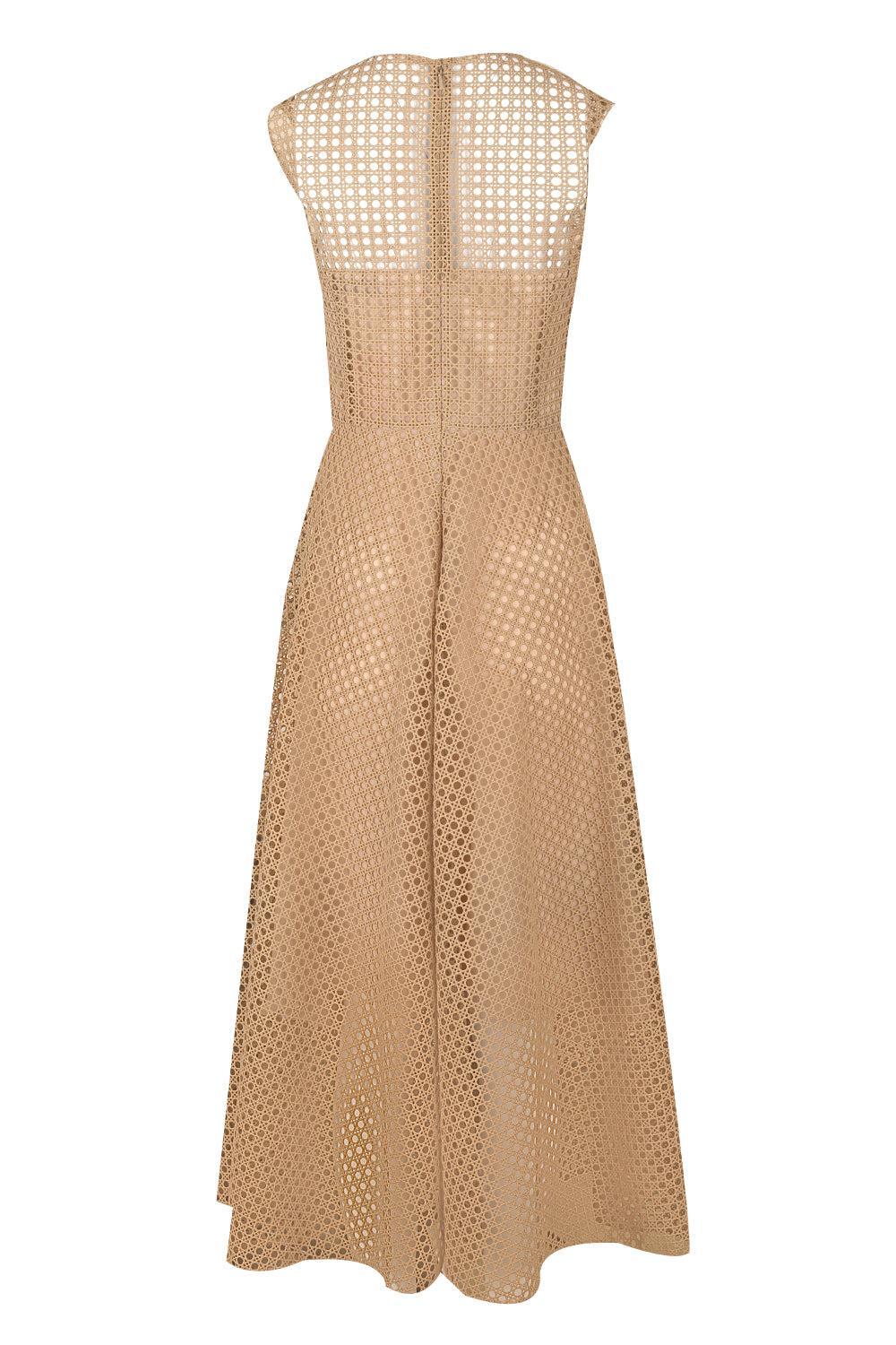 Stretch Embroidered Day Dress - Image 7