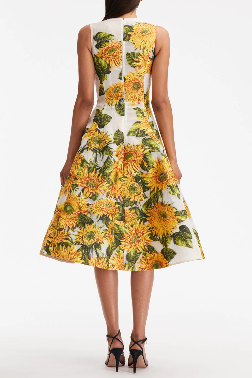Sunflower Fil Coupe Cocktail Dress - Image 5