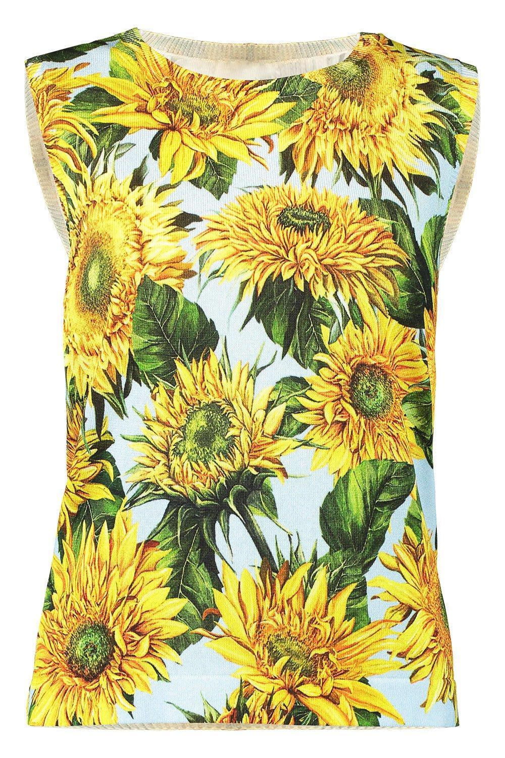 Sunflower Tank Top