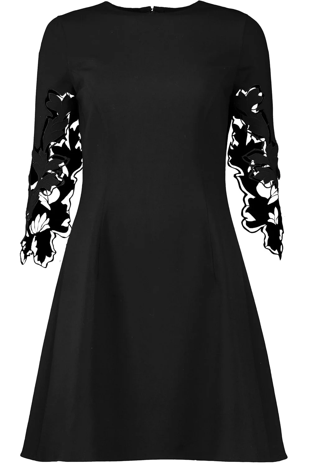 Three Quarter Sleeve Mini Dress