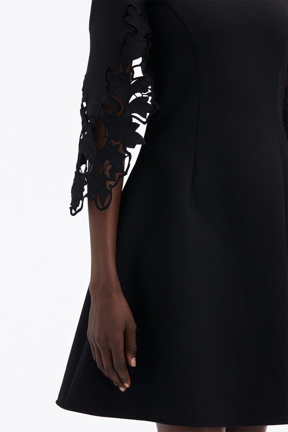Three Quarter Sleeve Mini Dress - Image 3