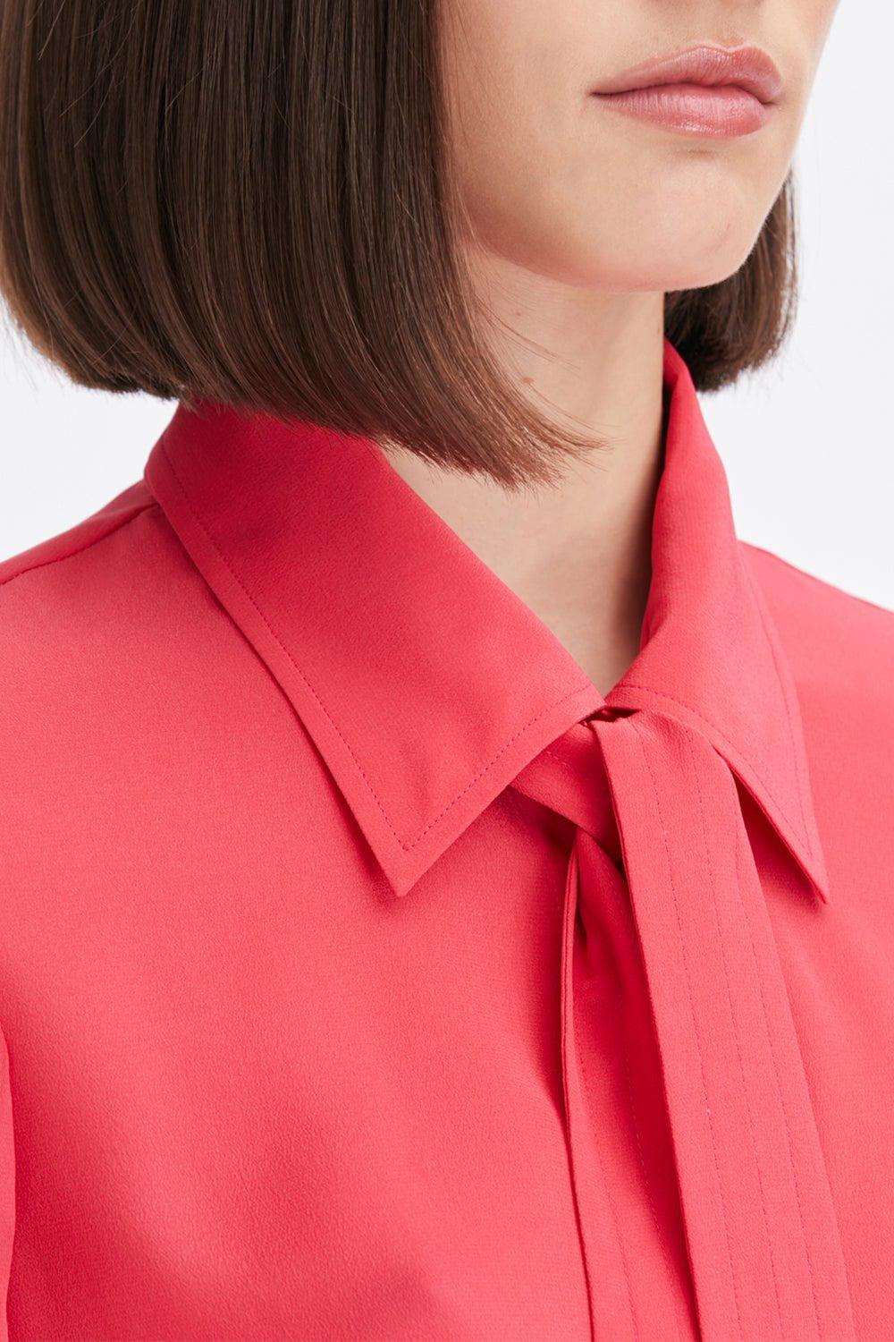 Tie Neck Blouse - Image 5