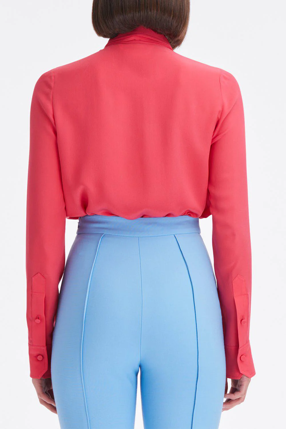 Tie Neck Blouse - Image 6