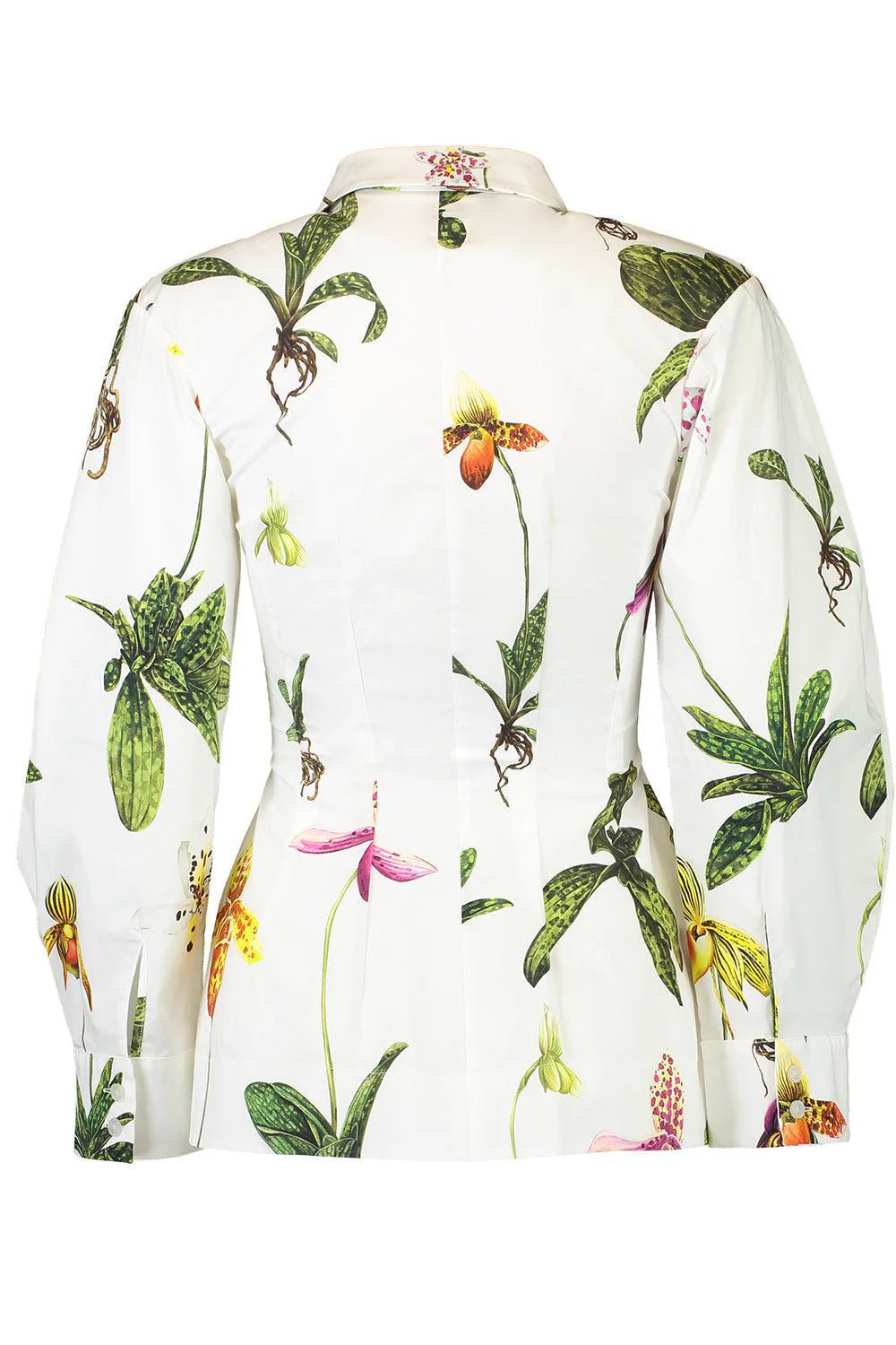 Zip Front Orchid Blouse - Image 5