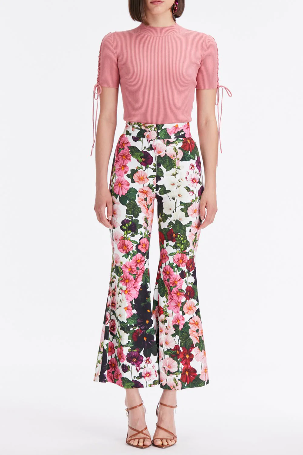Zip Front Pant - Hollyhock - Image 2