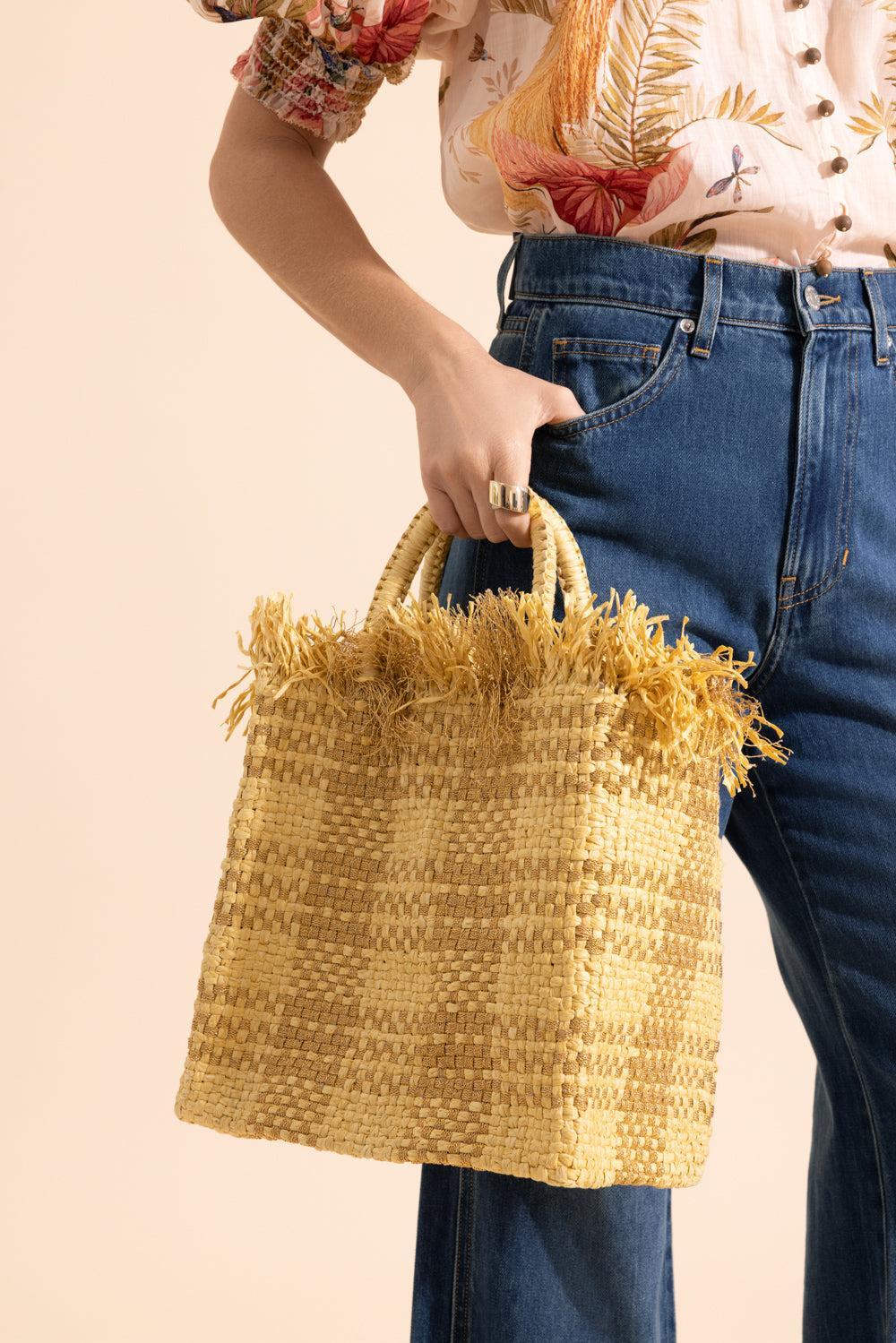 Check Mate Bag - Brushed Gold - Image 2
