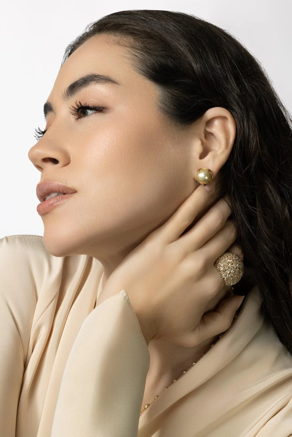 Not Your Grandmother Pearl Earrings - Image 3