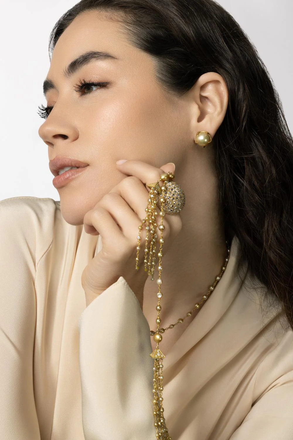 Not Your Grandmother Pearl Earrings - Image 4