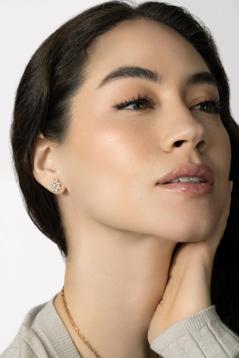 Sherzade Diamond Stud Earrings - Image 4