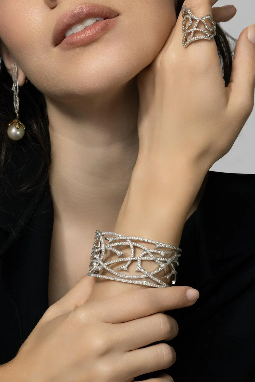 Vines In The Woods Diamond Bracelet - Image 2