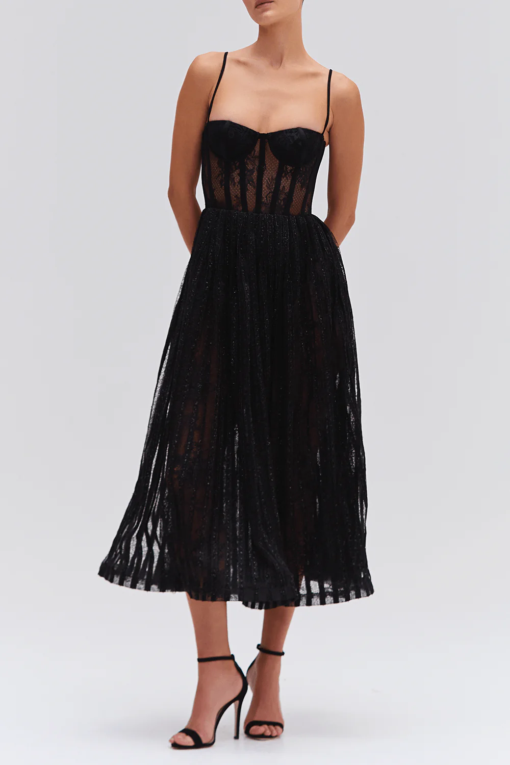 Bustier Midi Dress - Image 4