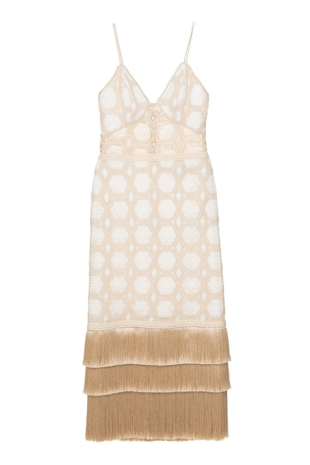 Plunge Midi Dress