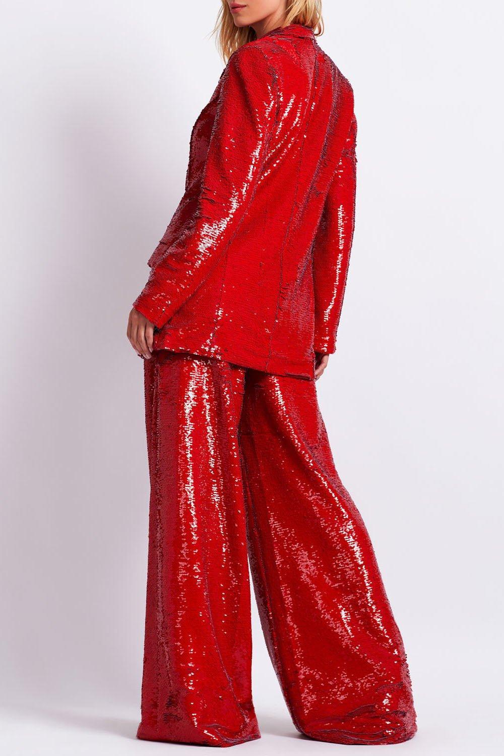 Sequin Belted Blazer - Image 3