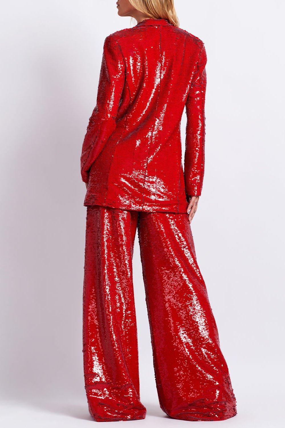 Sequin Belted Blazer - Image 6