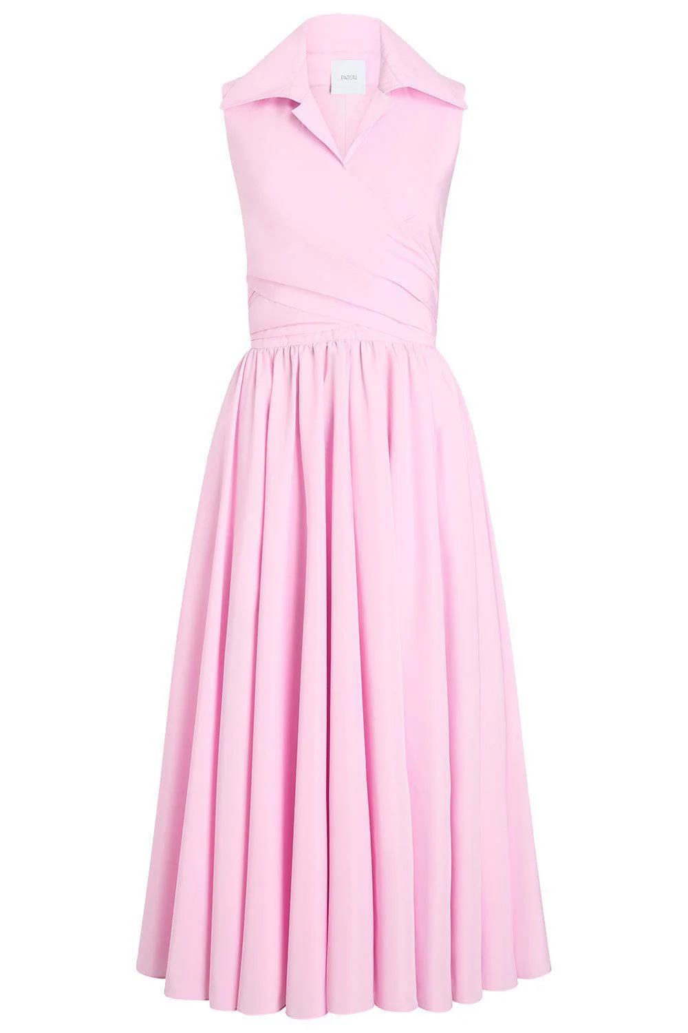 Draped Midi Dress