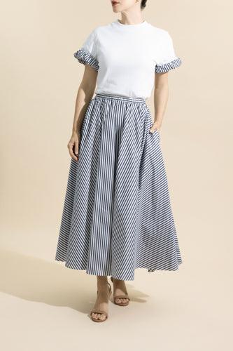 Stripe Midi Skirt - Image 2