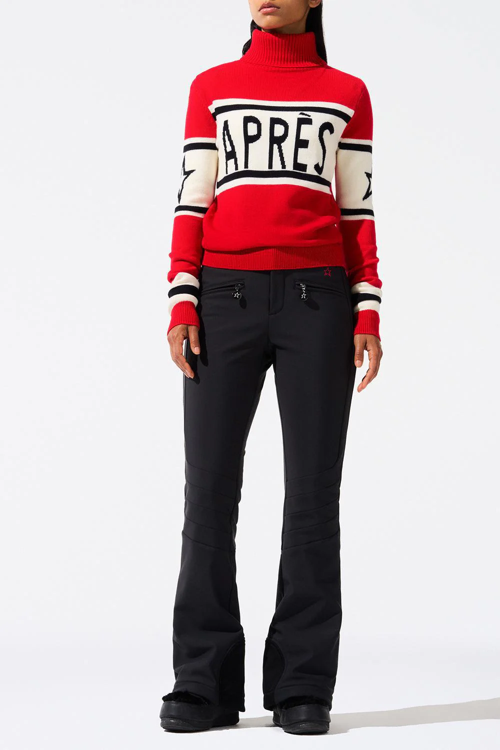 Apres Sweater - Snow & Dark Chocolate - Image 3