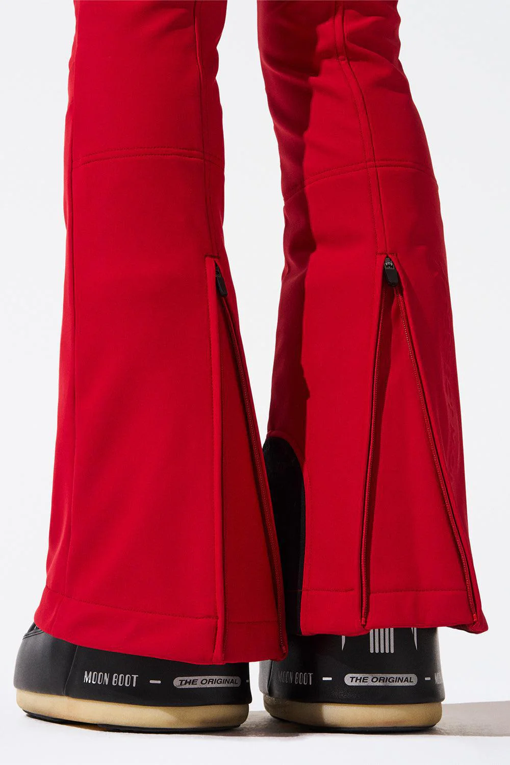Aurora Flare Ski Pant - Red - Image 5