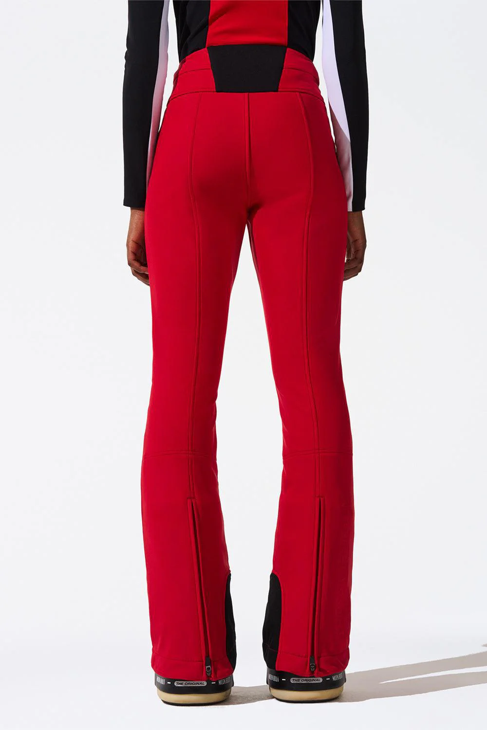 Aurora Flare Ski Pant - Red - Image 6