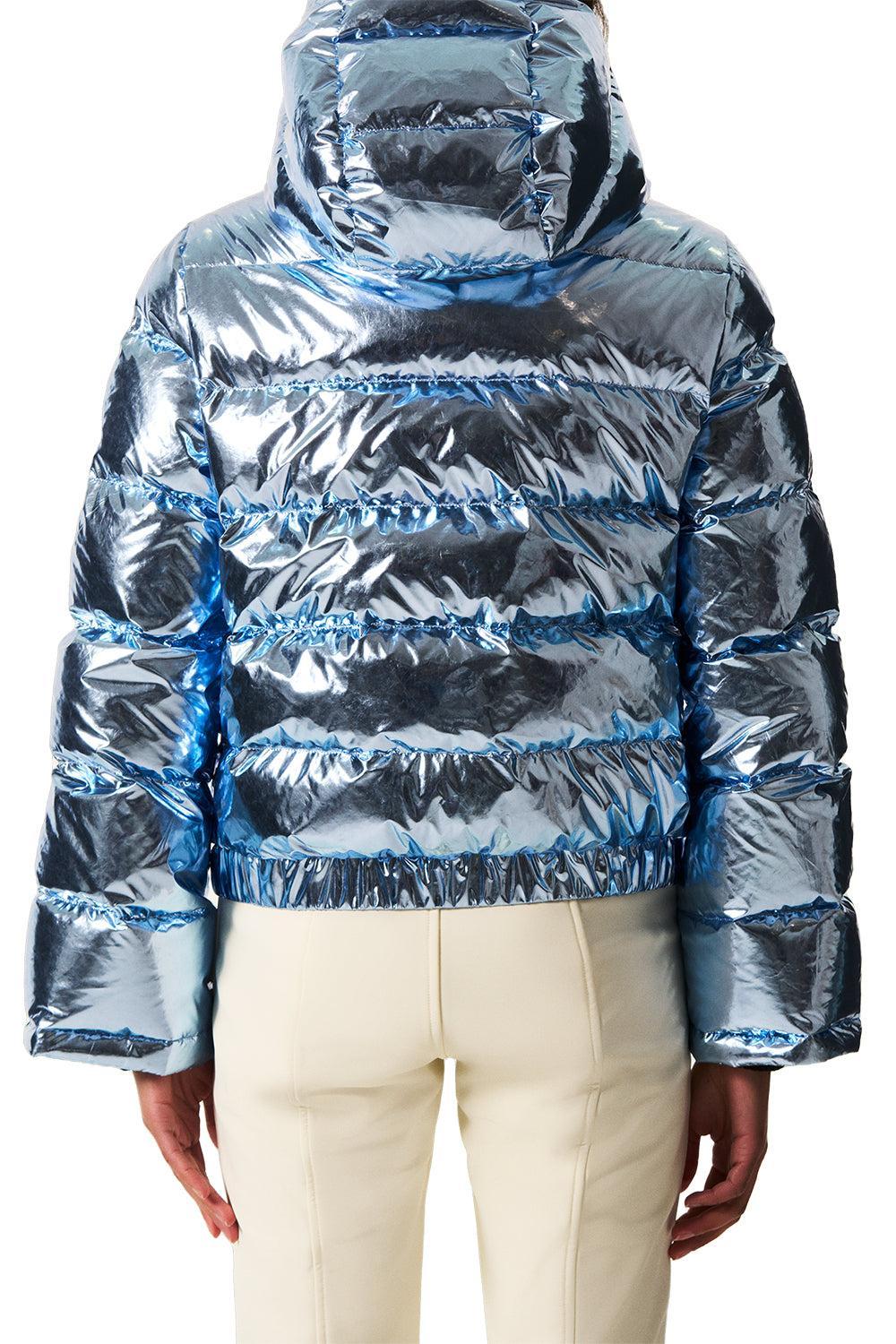 Polar Flare Ski Jacket II - Light Blue Foil - Image 7