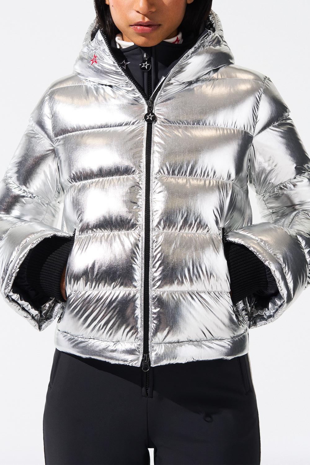 Polar Flare Ski Jacket II - Silver Foil - Image 2