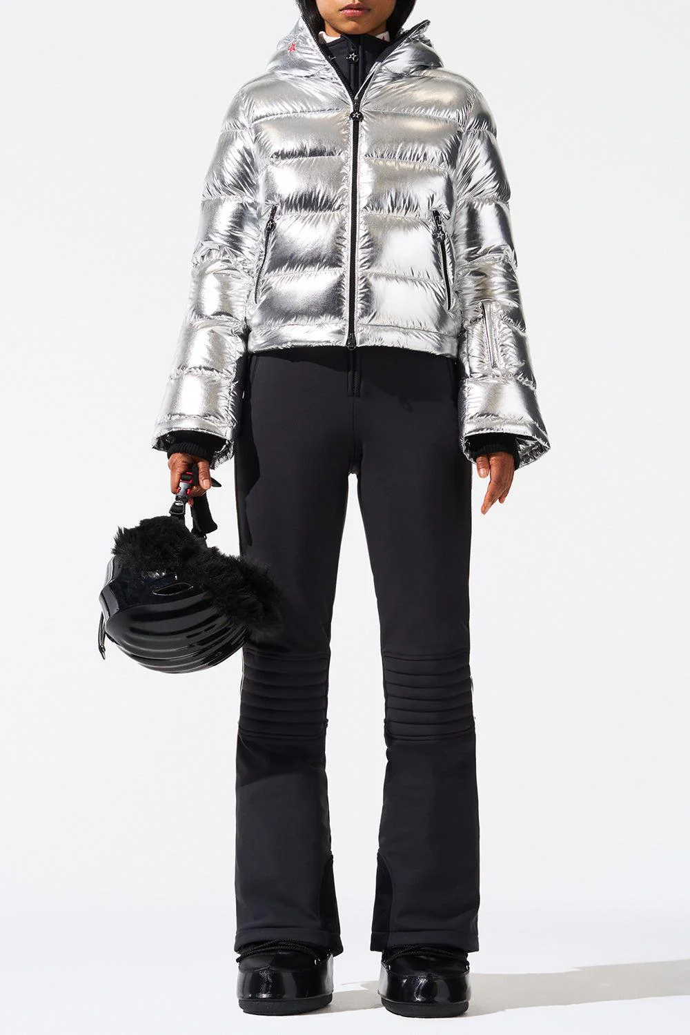 Polar Flare Ski Jacket II - Silver Foil - Image 3