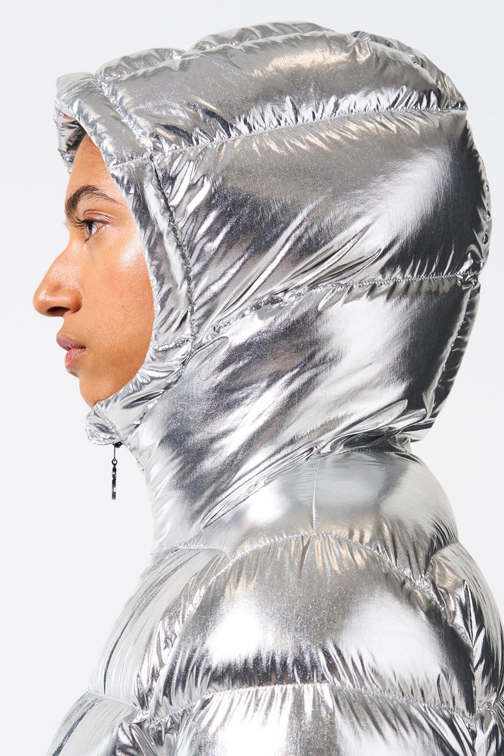 Polar Flare Ski Jacket II - Silver Foil - Image 6