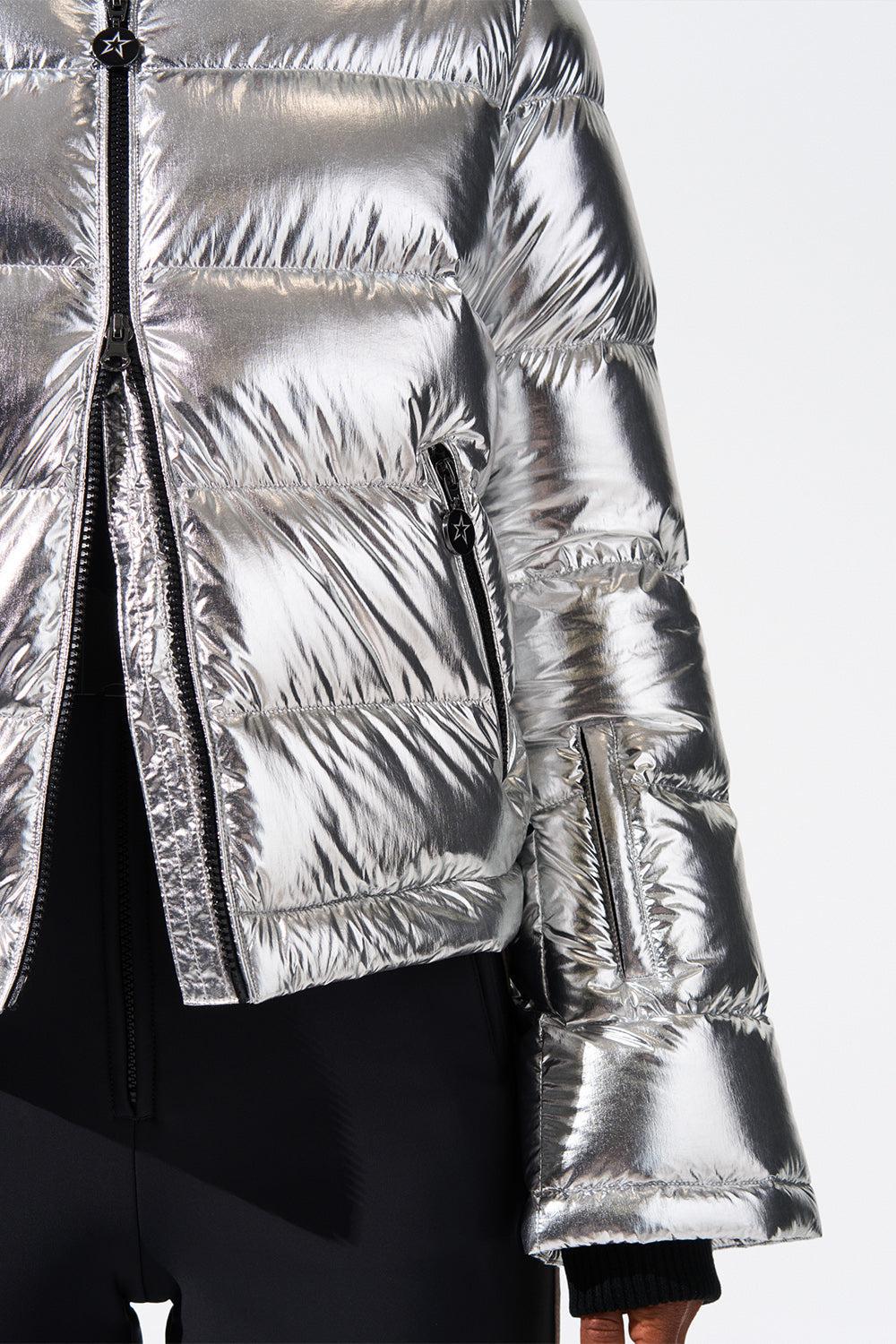 Polar Flare Ski Jacket II - Silver Foil - Image 7